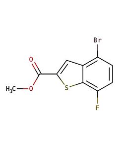 Astatech METHYL 4-BROMO-7-FLUOROBENZOTHIOPHENE-2-CARBOXYLATE; 0.1G; Purity 95%; MDL-MFCD13180865
